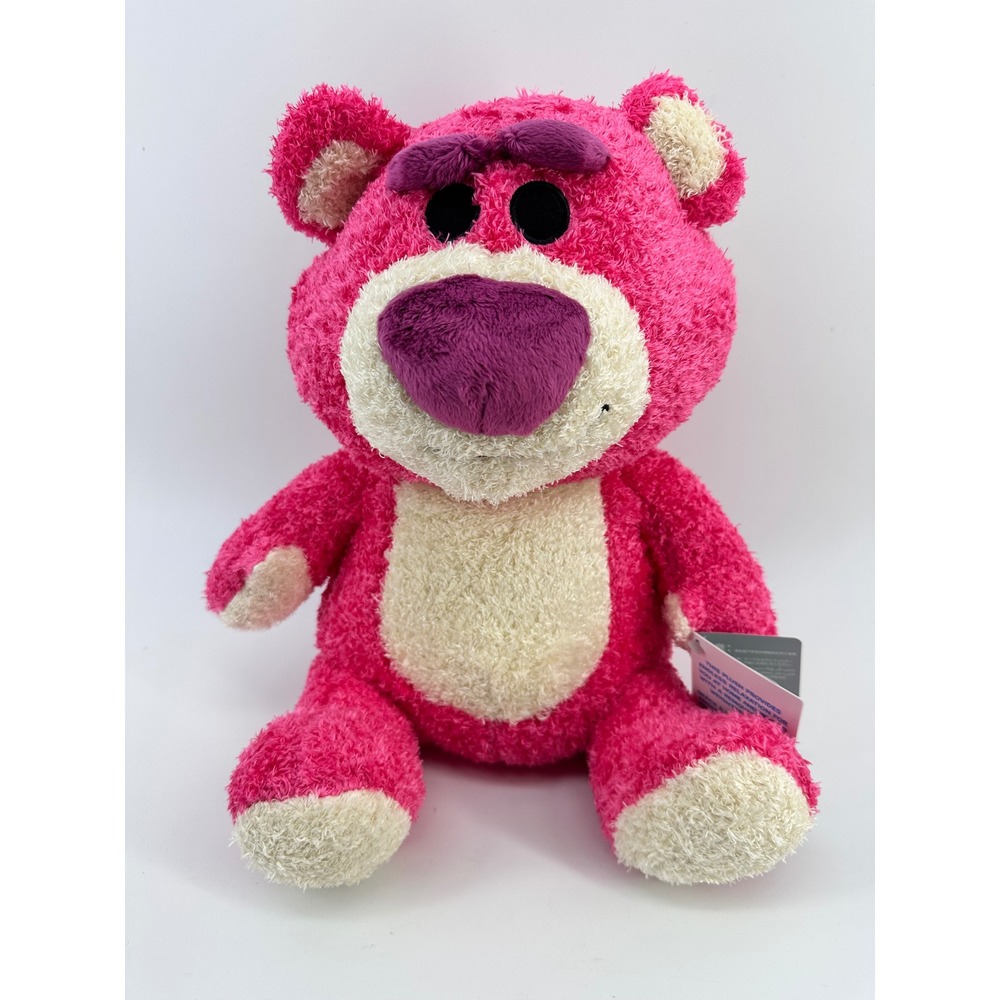 Disney Weighted Plush Lotso Bear Toy Story 4 Removable 2.5LB Pouch Pink NEW!